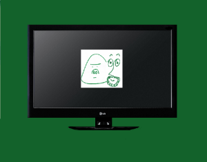 tv 2 green w B&S