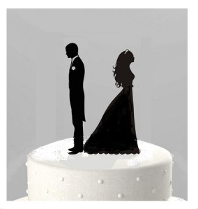 ~~~ bride and groom silhouette