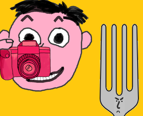 ~~~camera fork finger