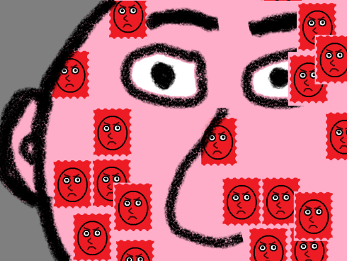 ~~~red stamps