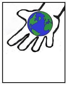 open-hand-globe